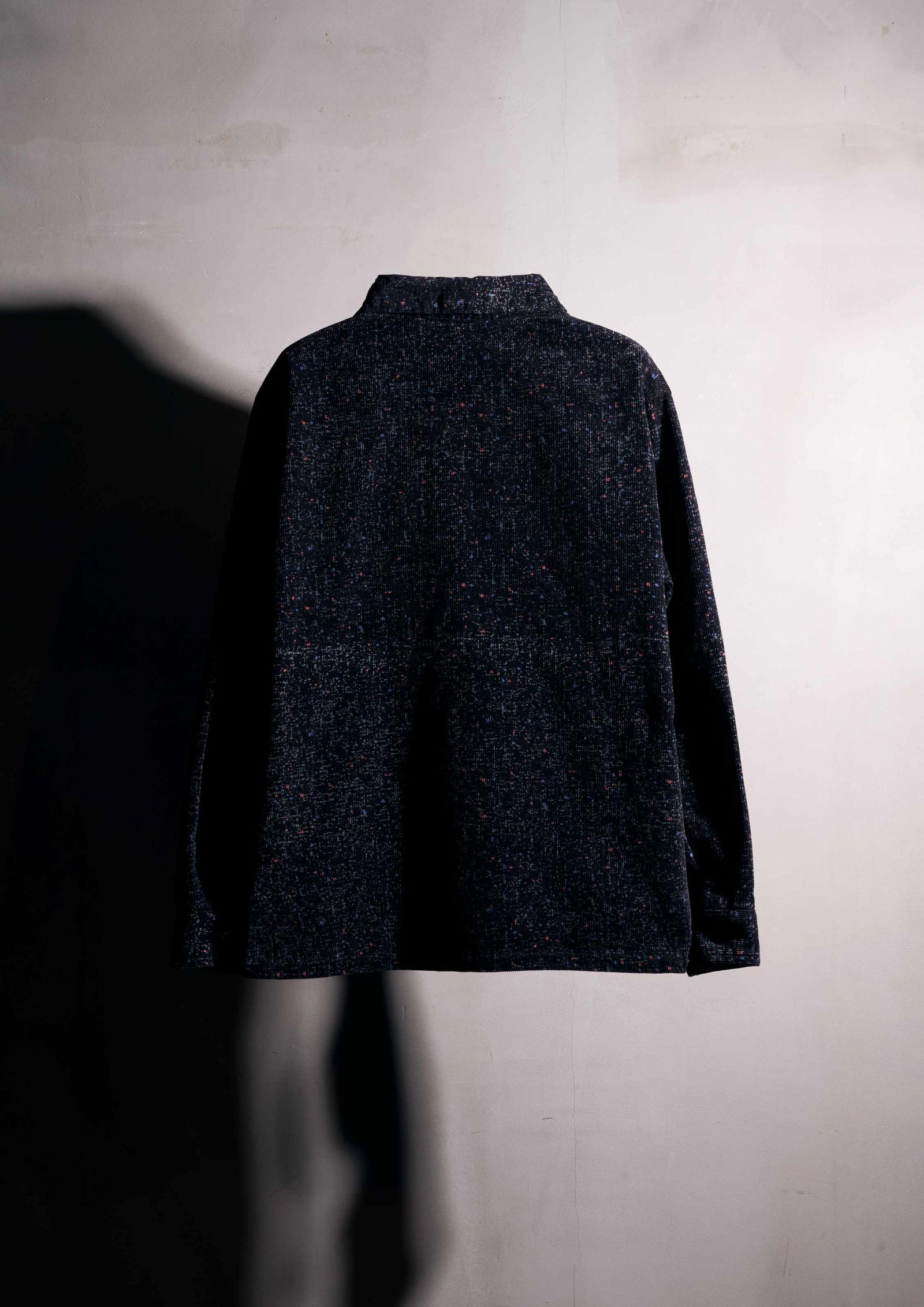 CORDUROY ZIP JKT SAP / BLACK / ジップアップジャケット