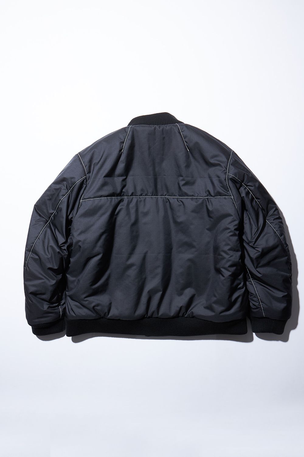 PSEUDOS - REVERSIBLE CLUB JACKET WPL / DARK CHARCOAL | Stripe