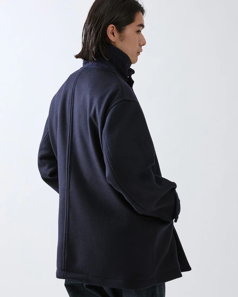 MARINER COAT WOOL DOUBLE MELTON WITH WINDSTOPPER® / DARK NAVY / コート