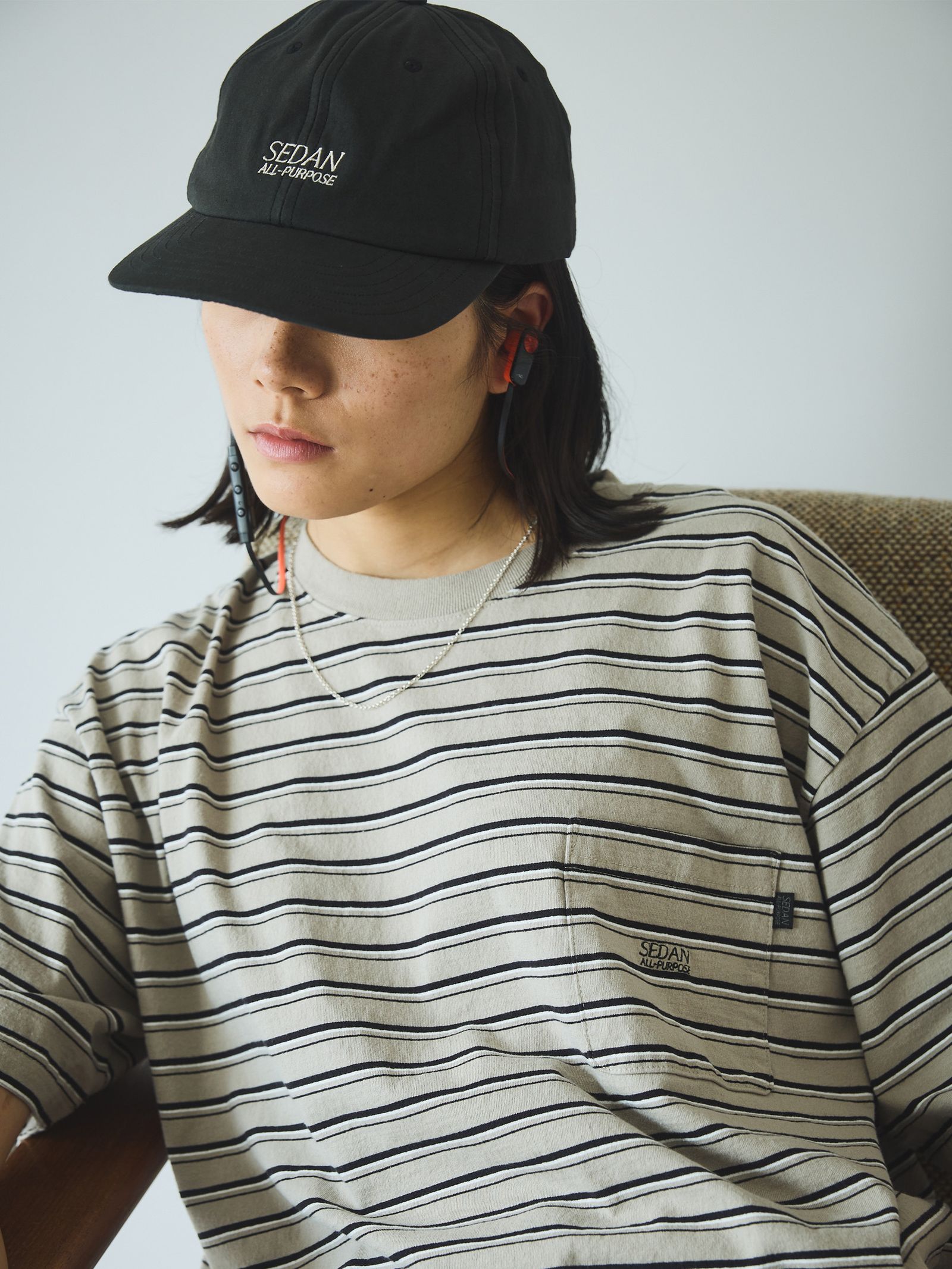 SEDAN ALL-PURPOSE - OG LOGO 2TONE BB CAP / Black×Black | Stripe 