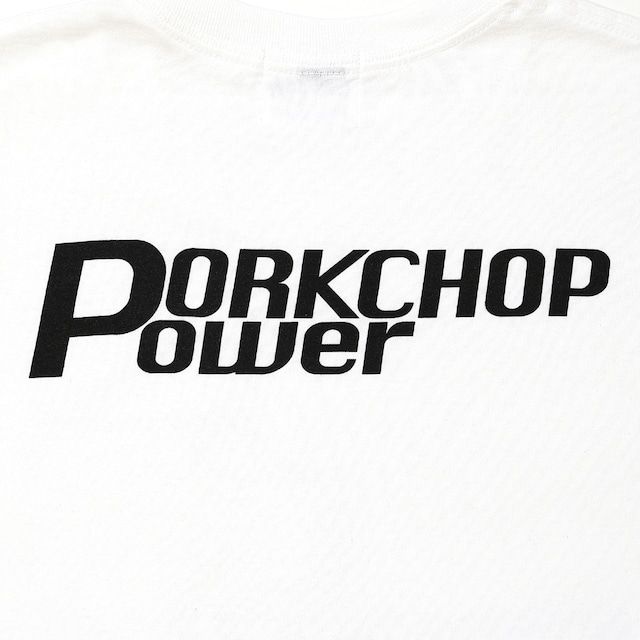 P POWER POCKET TEE / WHITE / プリントティー