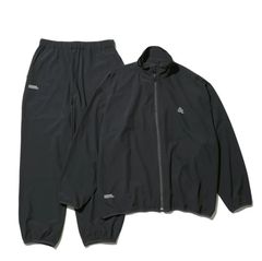 UTILITY PACKABLE SUIT / BLACK