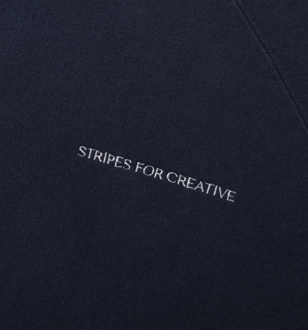 Stripes For Creative - SFC RAGLAN CREW / D Navy | Stripe Online Store