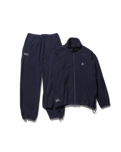 FLEECE TRACK SUIT / NAVY