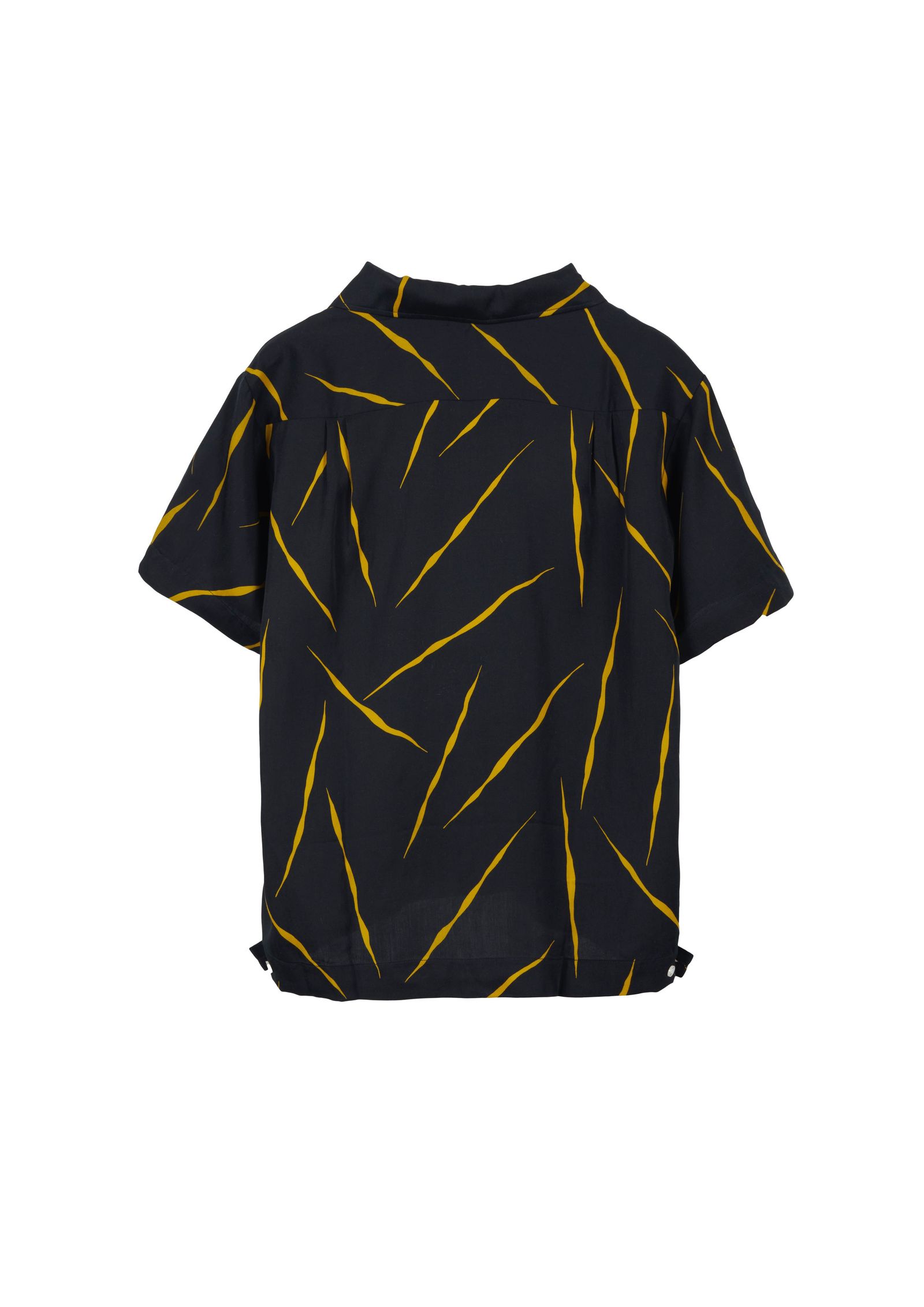 RAYON ITALIAN S/S SHIRT / BLACK