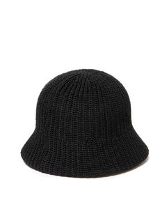 KNIT CRUSHER HAT / Black / クラッシャーハット