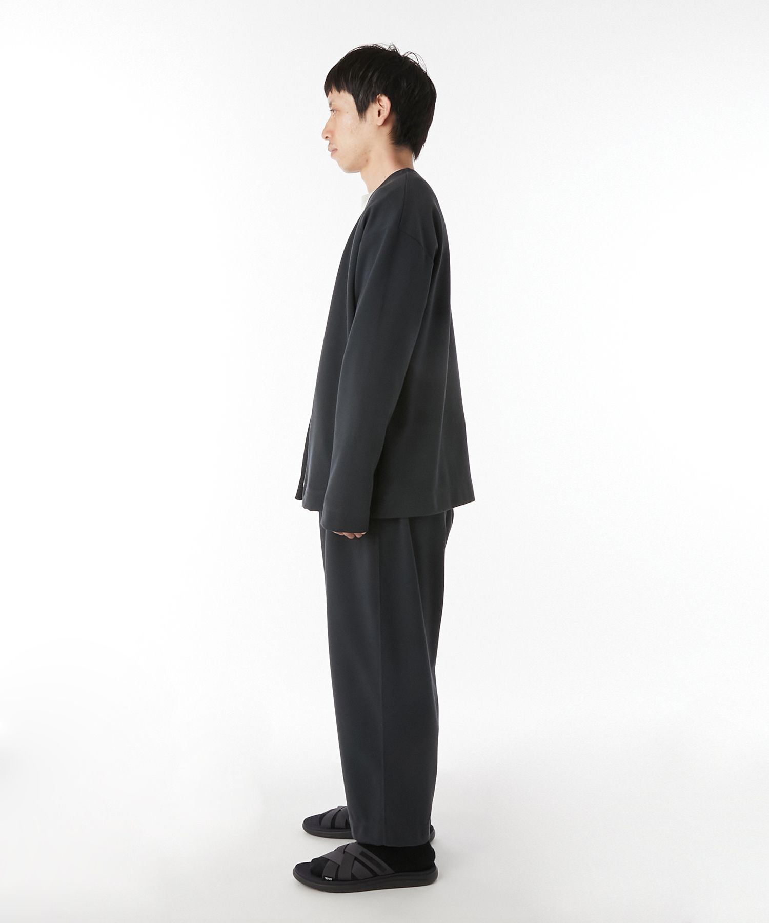 18RCH-190 / SHORT CARDIGAN / BLACK / カーディガン