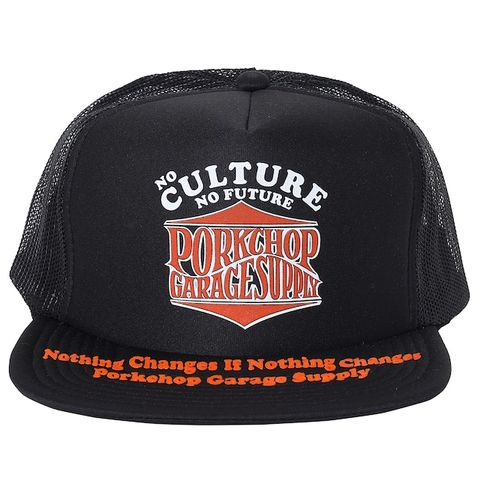WAVE LOGO MESH CAP / BLACK