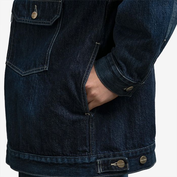 Selvage Denim Jacket -DARK FADE- / INDIGO DARK FADE