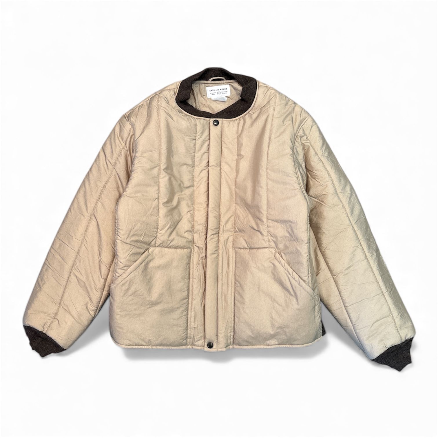 Quilting Jacket / Beige