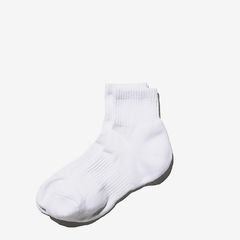 3-PACK TECH SHORT SOCKS / WHITE