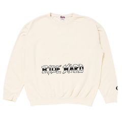 RIDE HARD SWEAT / IVORY / スウェット