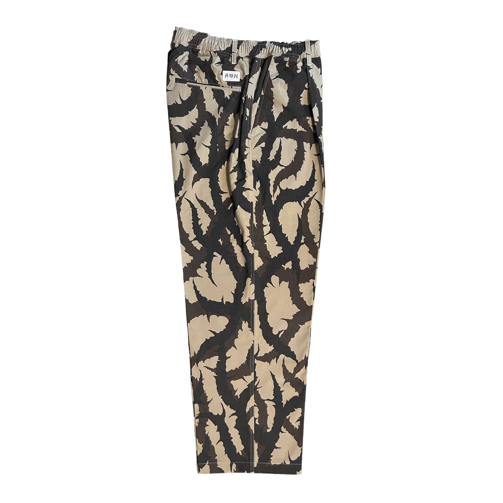 TRIBAL CAMO EASY PANTS / BEIGE / イージーパンツ