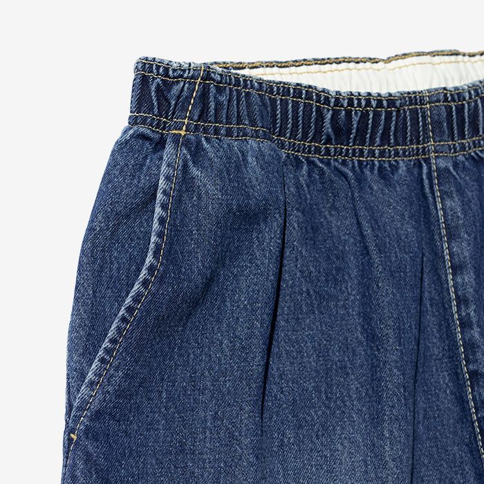 CORPORATE DENIM EASY PANTS / DARK WASH