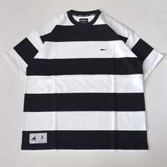 HORIZONTAL STRIPE SS / BLACK