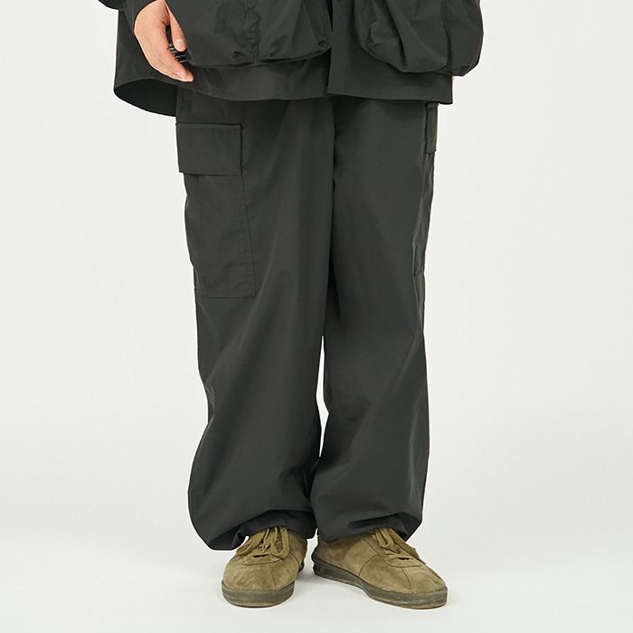 FreshService - DRY TYPEWRITER UTILITY CARGO PANTS / BLACK | Stripe