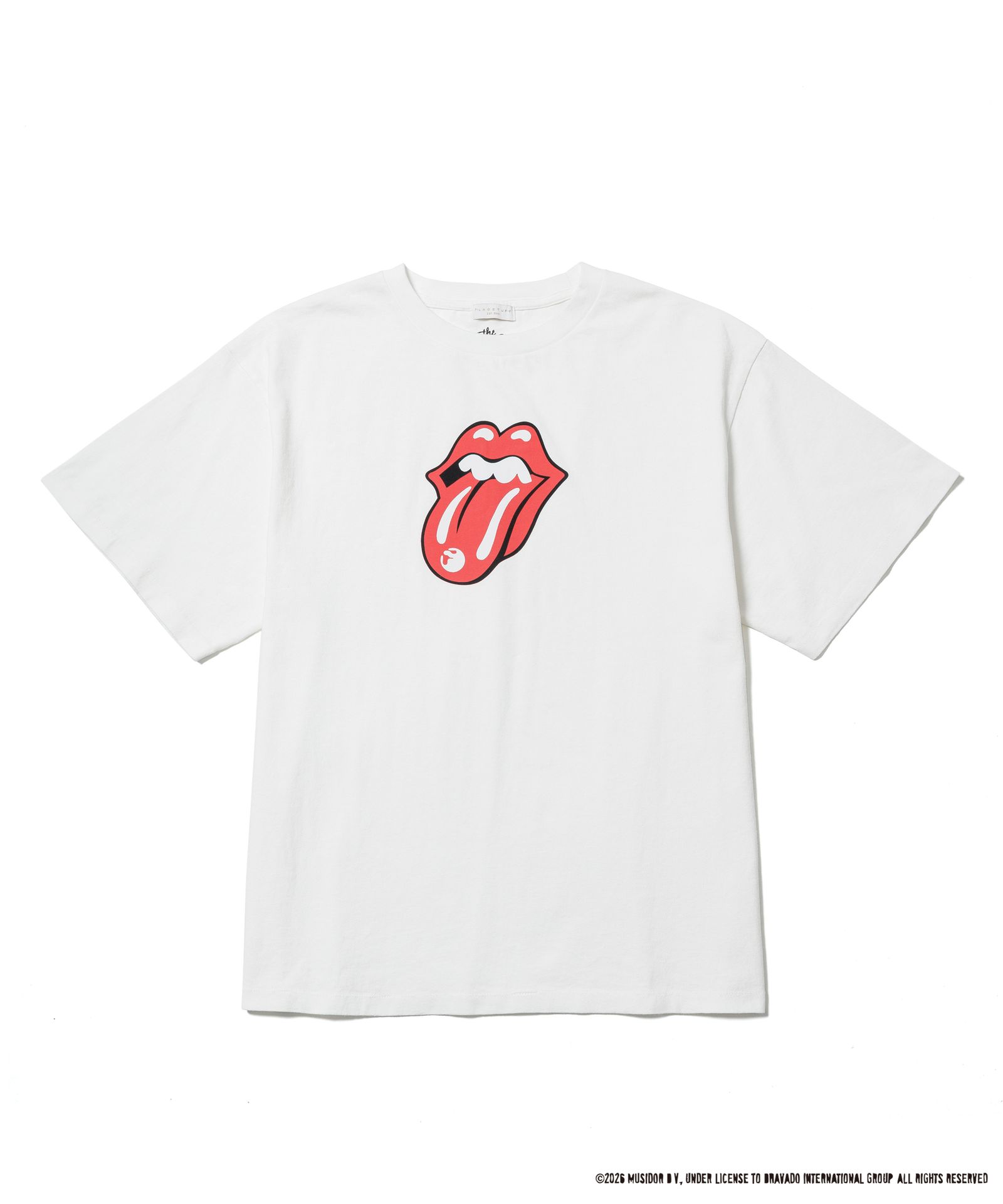 TABLET S/S T-SHIRT(The Rolling Stones) / BLACK / プリント ティーシャツ / The Rolling Stones