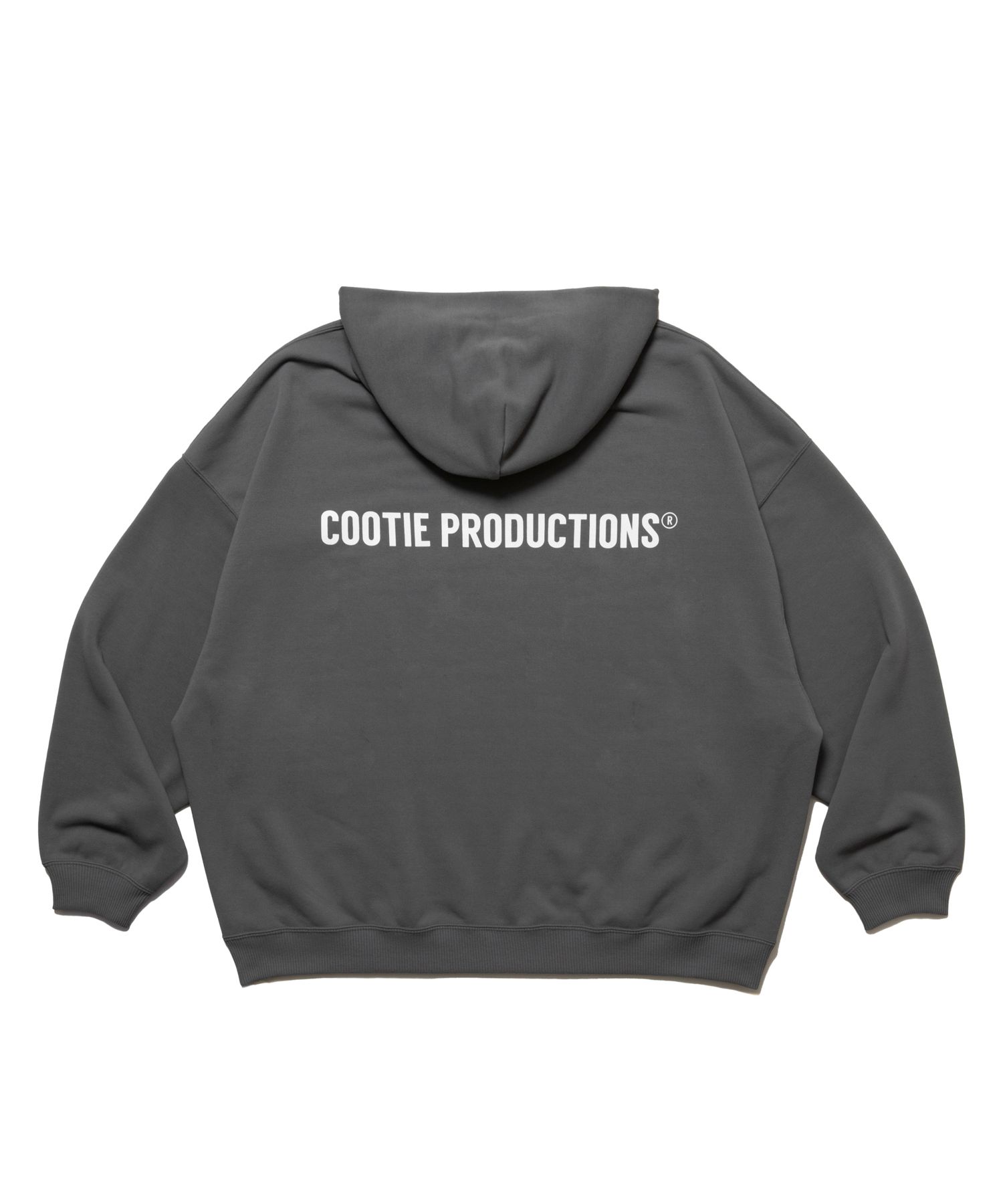 Cootie Productions グレー パーカー COOTIE PRODUCTIONS - Dry Tech Oversized Sweat Crew / GRAY