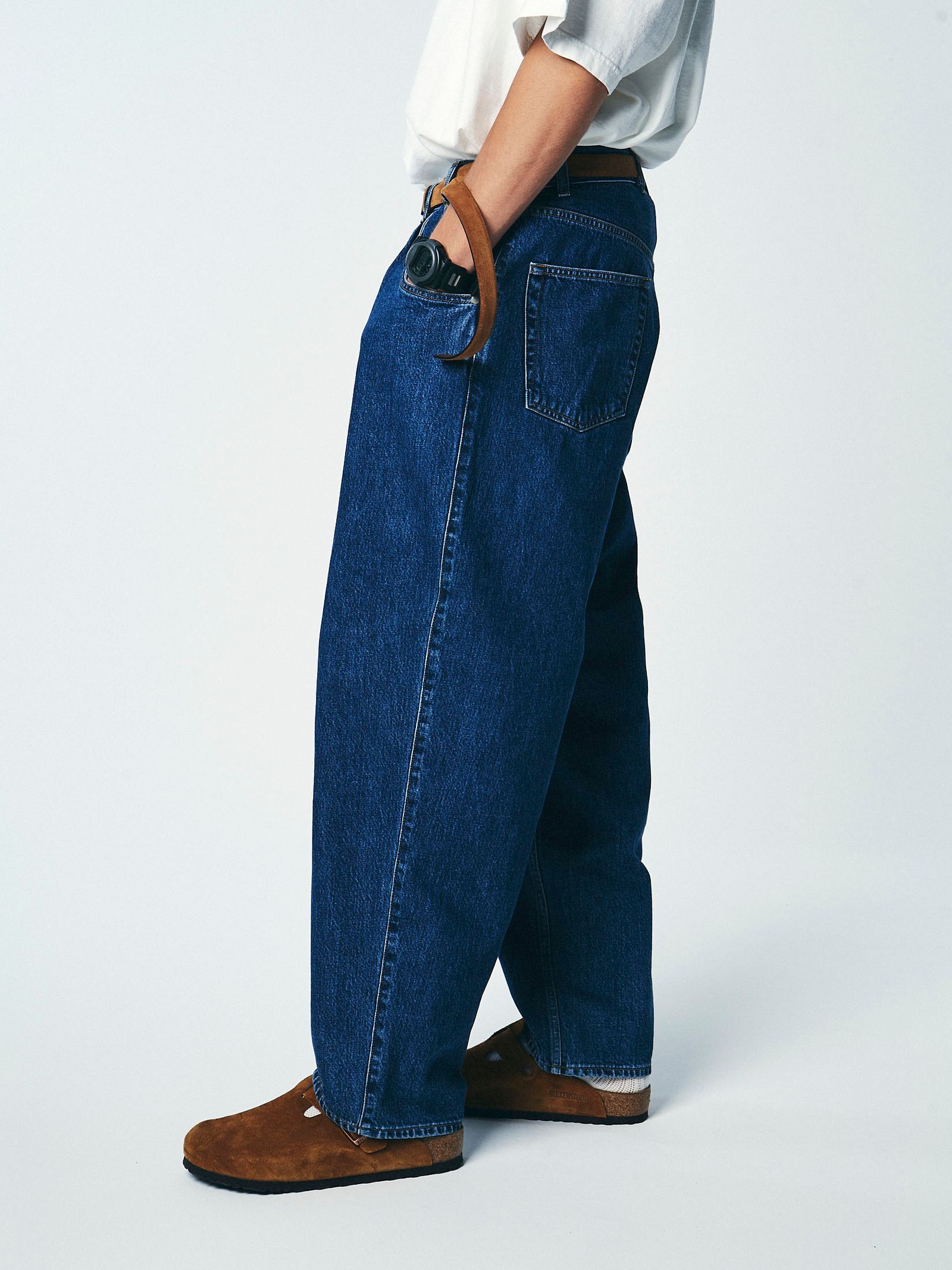 SEDAN ALL-PURPOSE - Oval Logo Denim Pant | Stripe Online Store