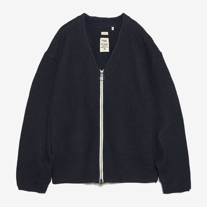 5G Zip Cardigan / N(Navy)