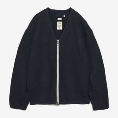 5G Zip Cardigan / N(Navy)