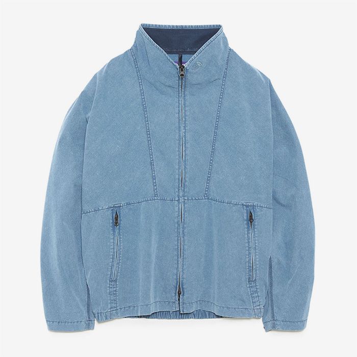Cotton Nylon Weather Field Jacket / IB(Indigo Bleach)