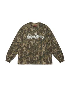 "HideandSeek×Toru Nishiura" The H&S L/S Tee / CAMO / L/Sシャツ