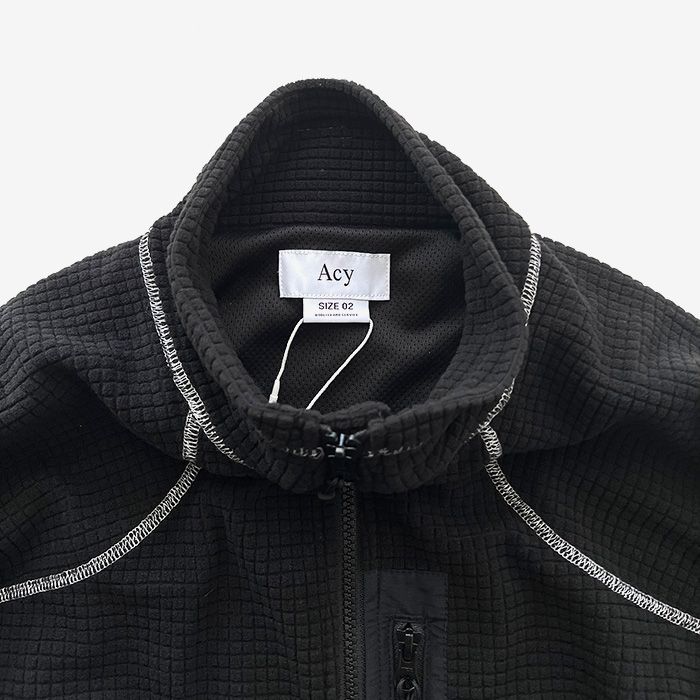 Acy - FLEECE JACKET / BLACK | Stripe Online Store