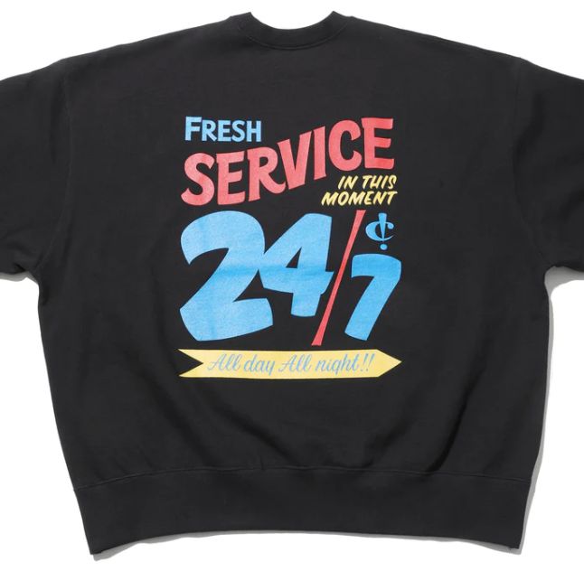 送料無料 FreshService CORPORATE PRINTED SWEAT トップス