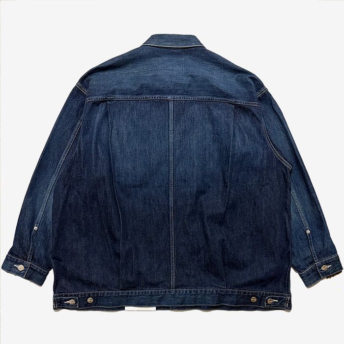 Selvage Denim Jacket -DARK FADE- / INDIGO DARK FADE