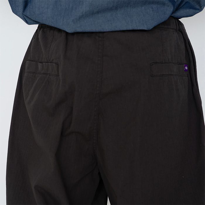 Ripstop Wide Cropped Field Pants / K(Black)