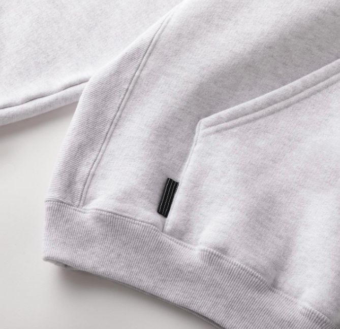 S.F.C FULL ZIP HOODY | ASH GREY