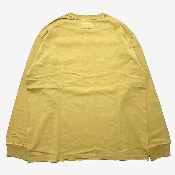 8oz Field Long Sleeve Pocket Tee / LK(Light Khaki)