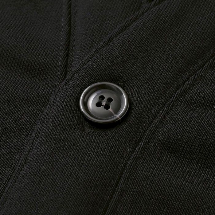 TECH SWEAT CARDIGAN | BLACK