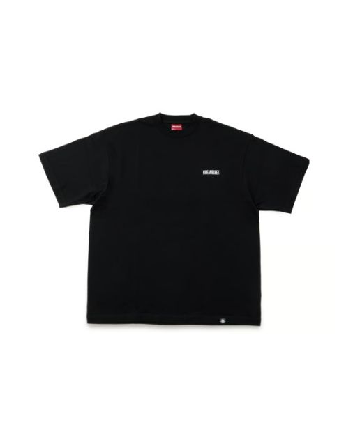 HAS Logo S/S Tee (Back BigSilhouette) / BLK / プリントティーシャツ