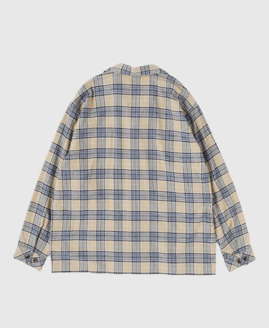 PLAID SLEEPING JACKET / Beige