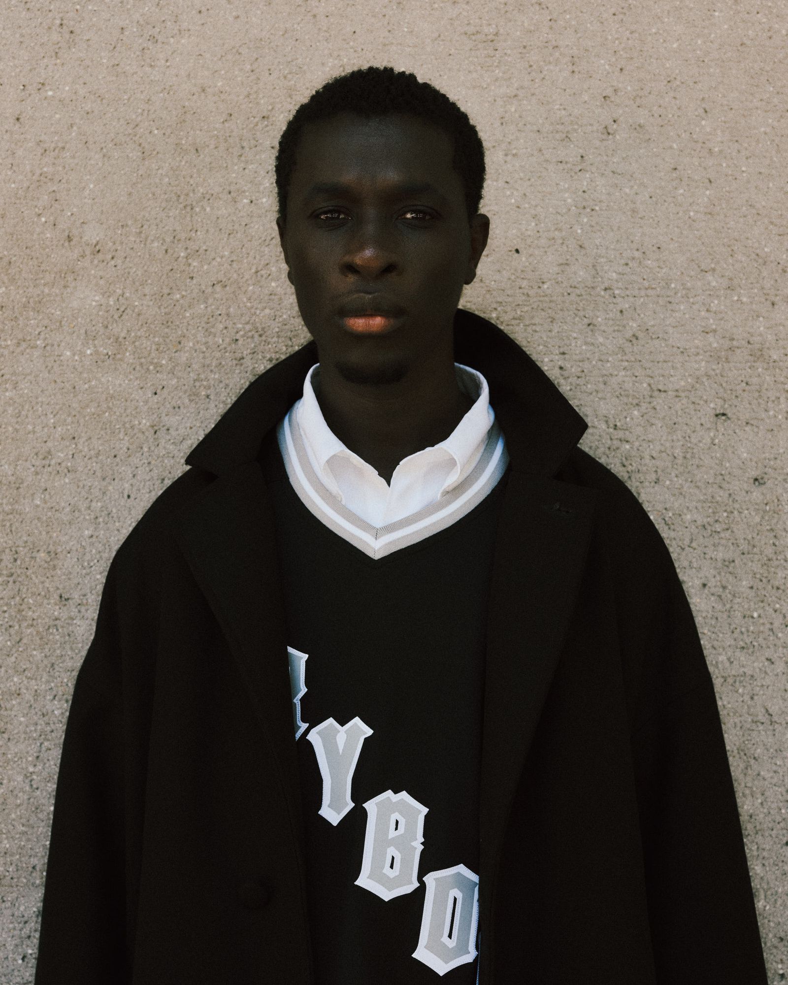 HOCKEY JERSEY / BLACK /  MITCHELL & NESSコラボ / MTL-CTE-01