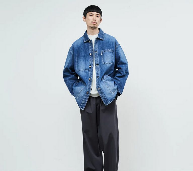 Selvage Denim Coverall-DARK FADE | Stripe Online Store