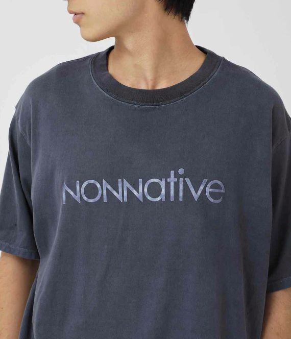 DWELLER S/S TEE "NONNATIVE - 2" / NAVY