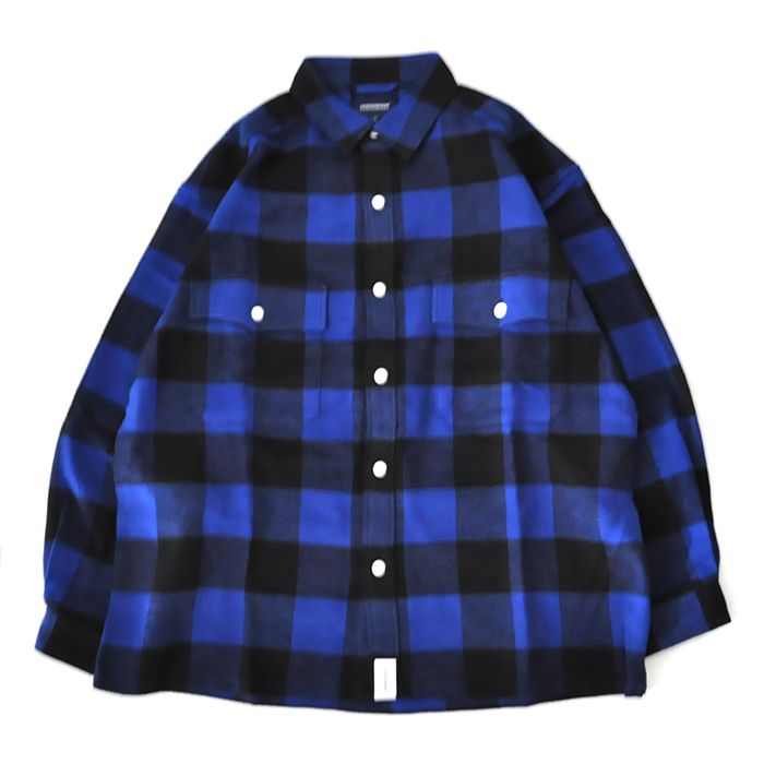 VANNING PLAID LS SHIRT / BLUE