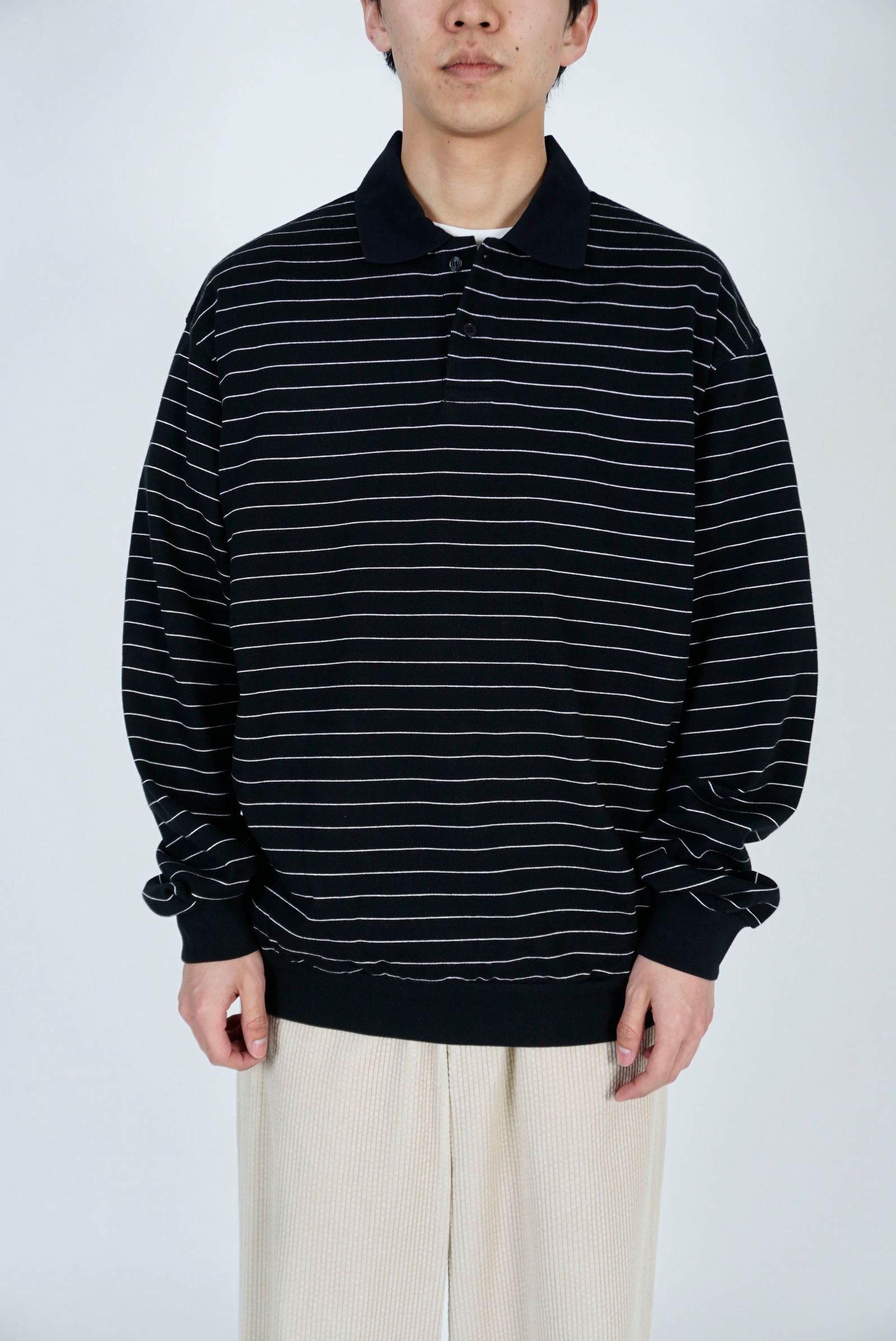 BORDER L/S POLO - 2