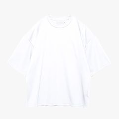 Women / Fine Smooth Crew Neck Tee / White