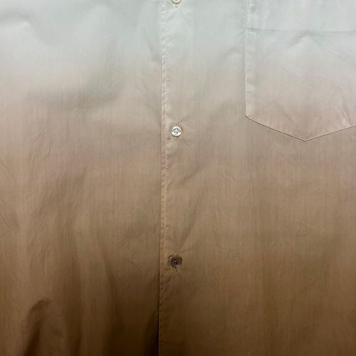 Broad L/S Oversized Regular Collar Shirt / BROWN