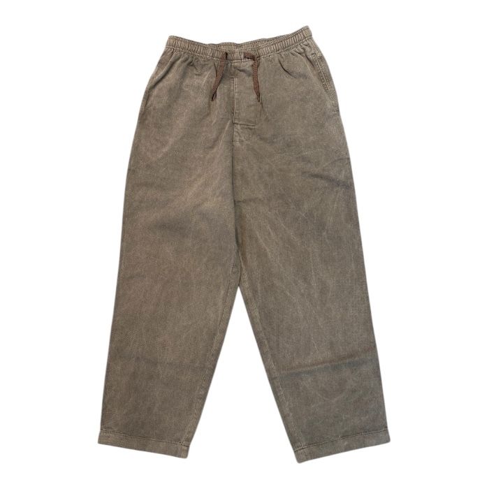 SHORE TWILL BEACH TROUSERS PIGMENT DYE / GRAY
