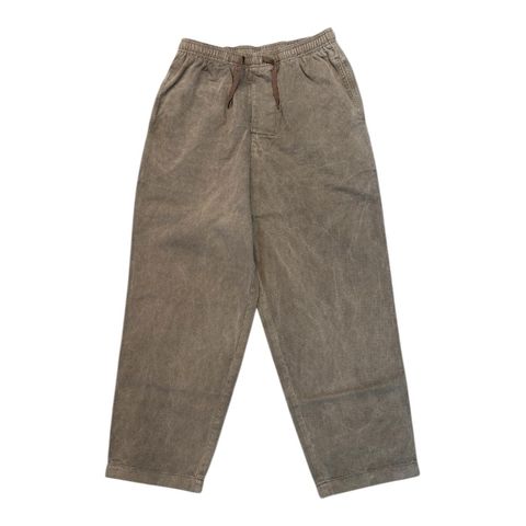 SHORE TWILL BEACH TROUSERS PIGMENT DYE / GRAY