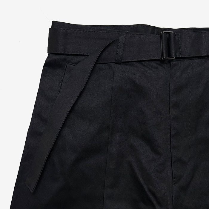 Dry Westpoint Barrel-Fit Belted Pant / Black
