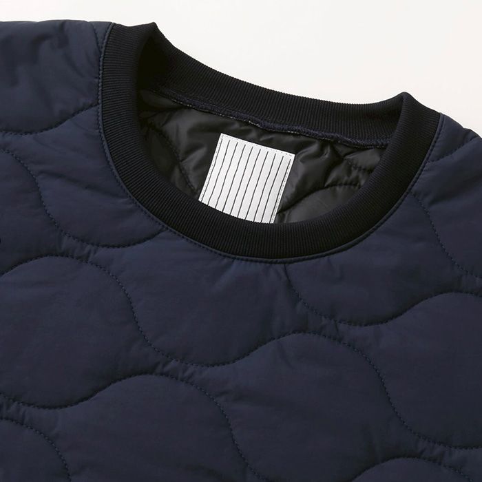 SUPER BIG PUFF TOP | NAVY