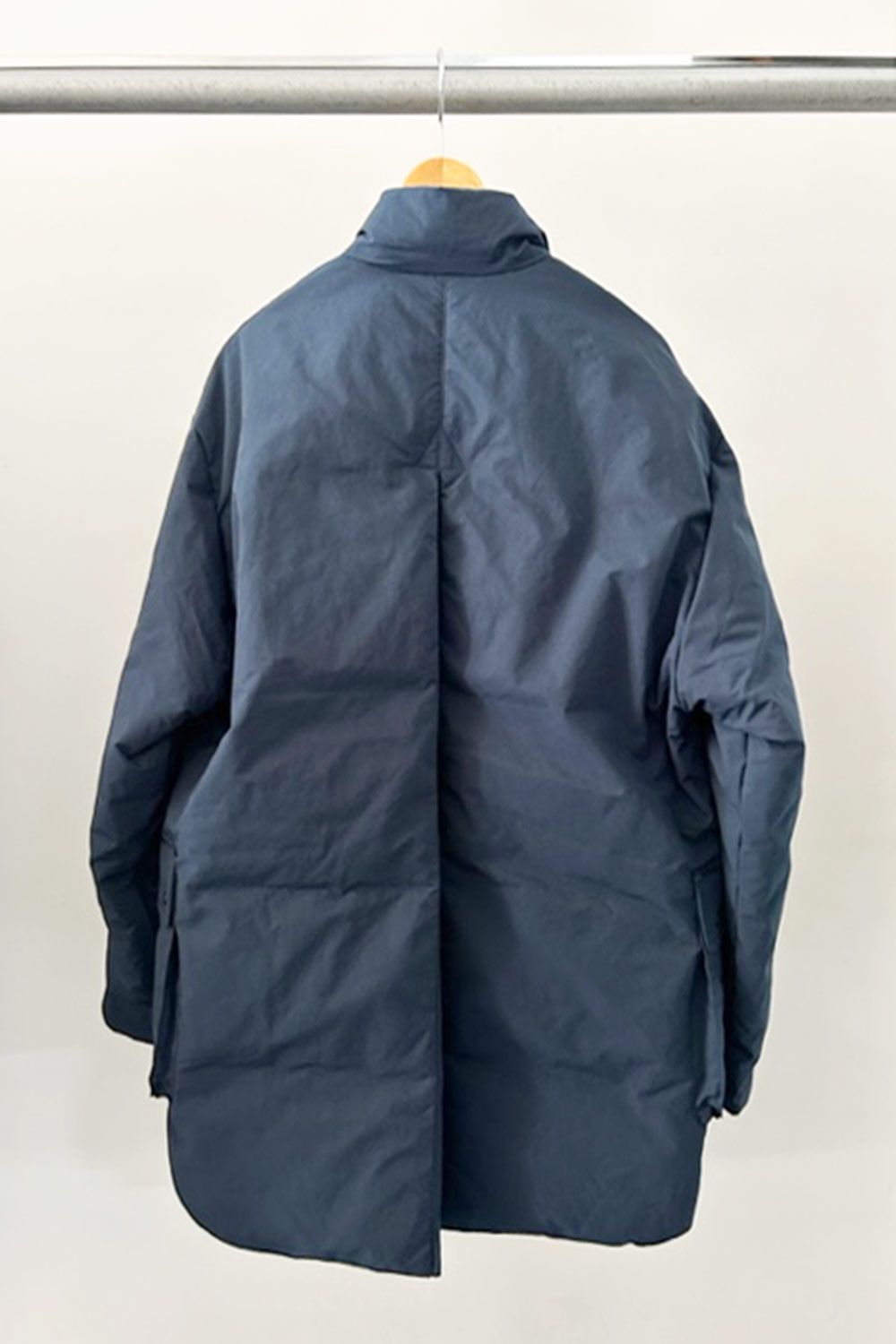 WEATHER DOWN SHIRT JACKET / NAVY - 1