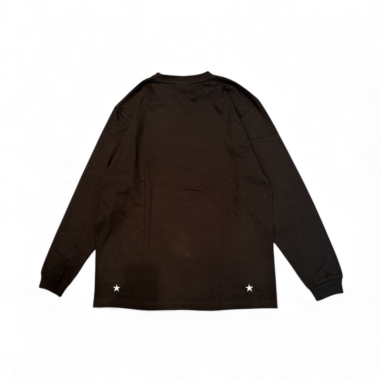 Logo L/S Tee / BLACK / プリントロングスリーブティー