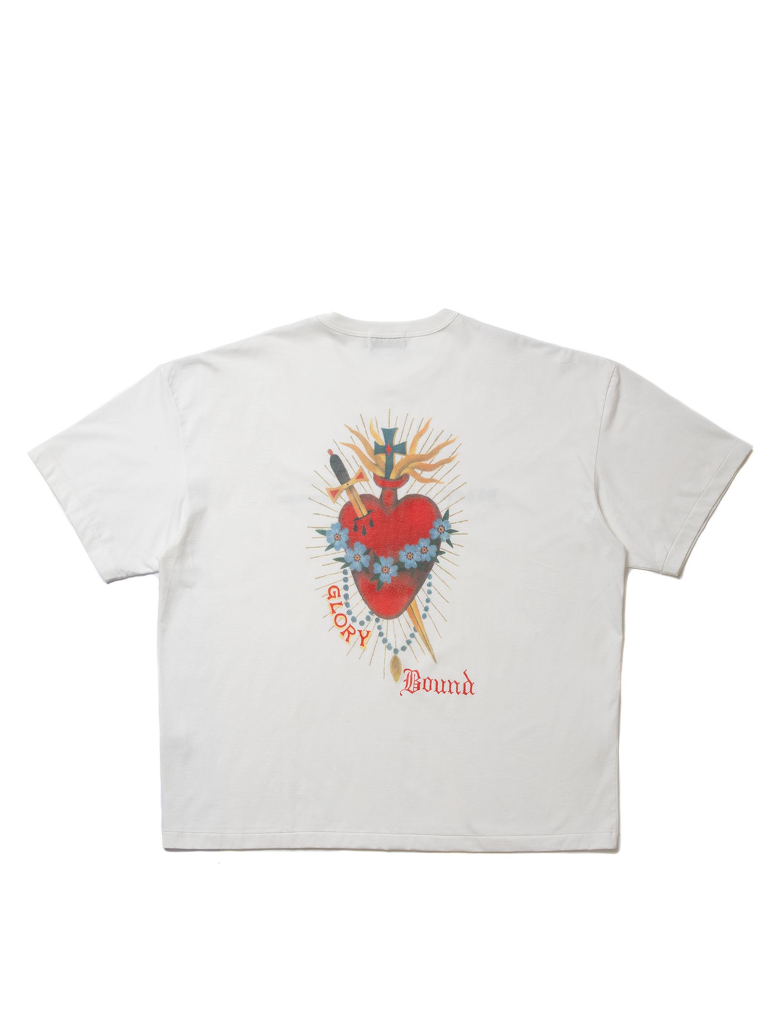 COOTIE PRODUCTIONS - Print S/S Tee (Glory Bound) / WHITE